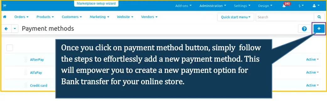 Bank Transfer - Order Status Mapping