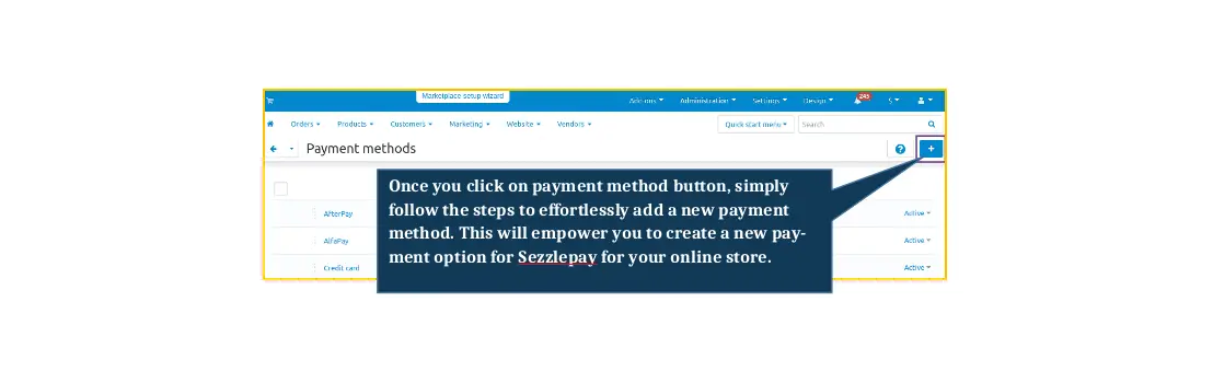 Sezzle payment gateway