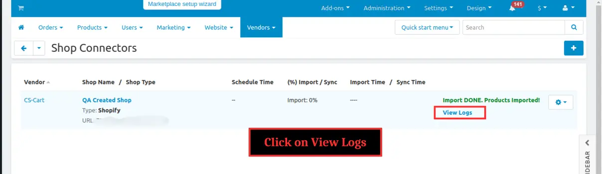 Shopify CS-Cart Shop Connector