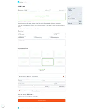 Affirm B2C payment gateway