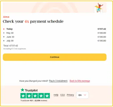 Almapay payment method