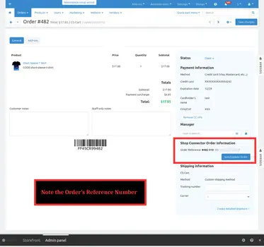 Shopify CS-Cart Shop Connector