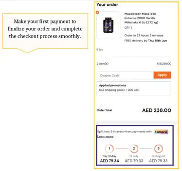 Tamara payment gateway
