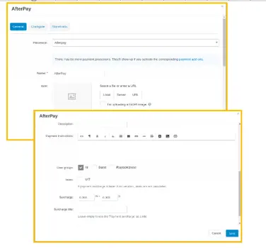 Afterpay payment gateway
