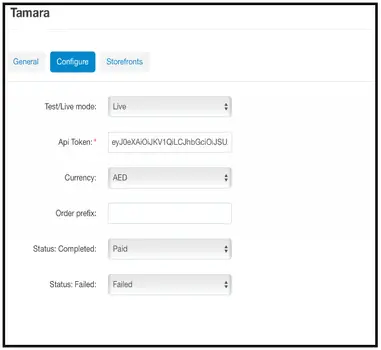 Tamara payment gateway
