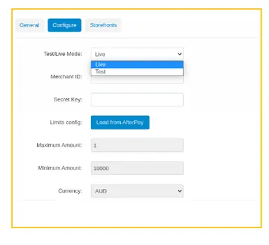 Afterpay payment gateway