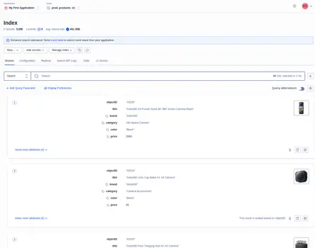 Algolia AI Instant Search CS-Cart add-on