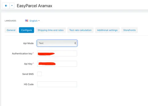EasyParcel shipping CS-Cart add-on
