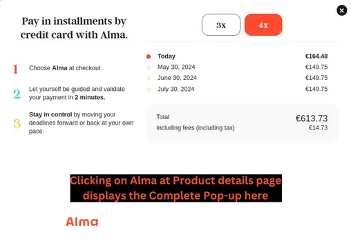 Almapay payment method