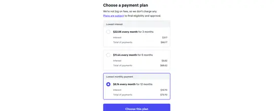 Affirm B2C payment gateway