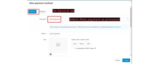 Almapay payment method
