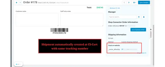 Ecwid (Lightspeed e-series) CS-Cart Shop Connector