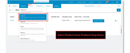 Shopify CS-Cart Shop Connector