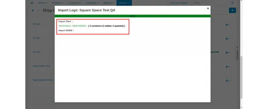 SquareSpace CS-Cart Shop Connector