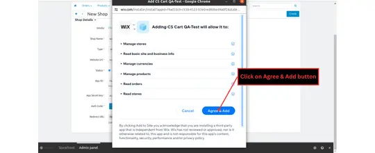 Wix CS-Cart Shop Connector