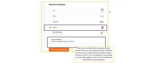 Tamara payment gateway