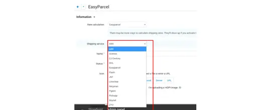 EasyParcel shipping CS-Cart add-on