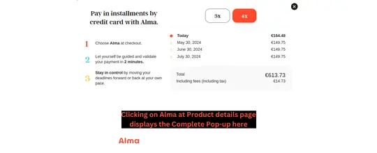 Almapay payment method