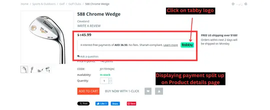 Tabby payment gateway - CS-Cart