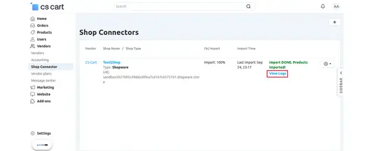 Shopware6 CS-Cart Shop Connector