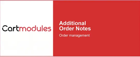 Additional Order Notes