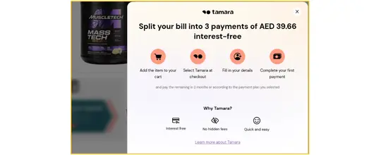 Tamara payment gateway