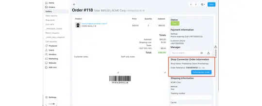Prestashop Cs-Cart Shop Connector
