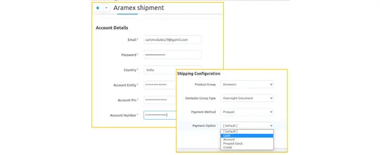 Aramex shipping add-on