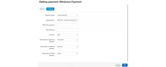 Windcave payment gateway
