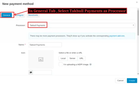 Takbull Payment Gateway