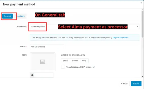Almapay payment method