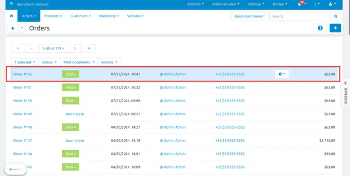Affirm B2C payment gateway