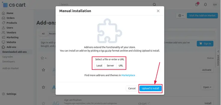 Shopware6 CS-Cart Shop Connector