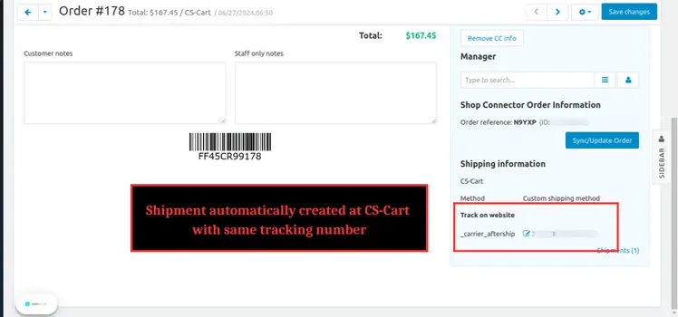 Ecwid (Lightspeed e-series) CS-Cart Shop Connector
