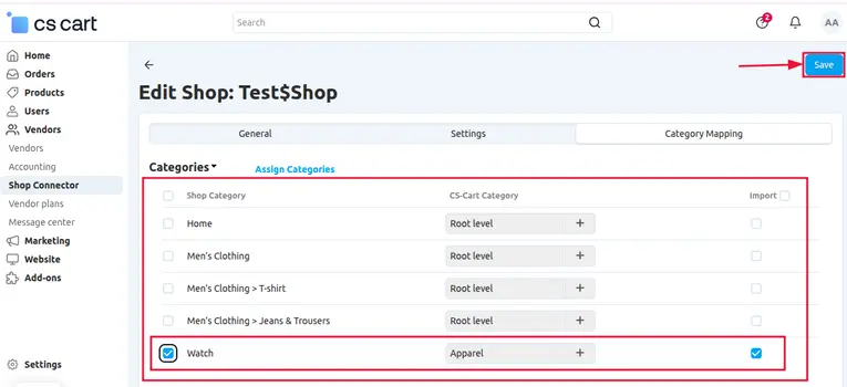 Shopware6 CS-Cart Shop Connector