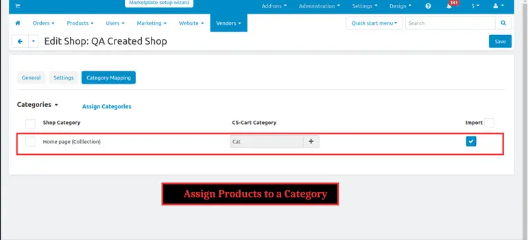 Shopify CS-Cart Shop Connector