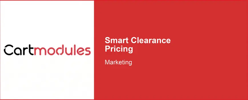 Smart Clearance Pricing — Automatic Discounts for Aging Inventory