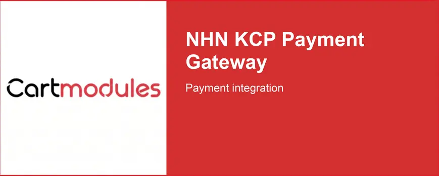 NHN KCP payment gateway