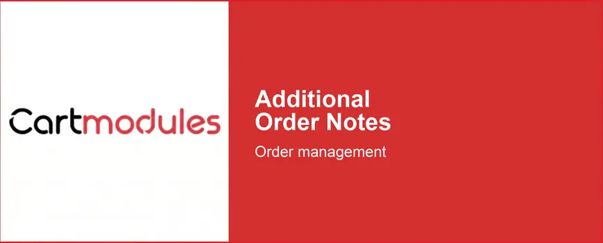 Additional Order Notes