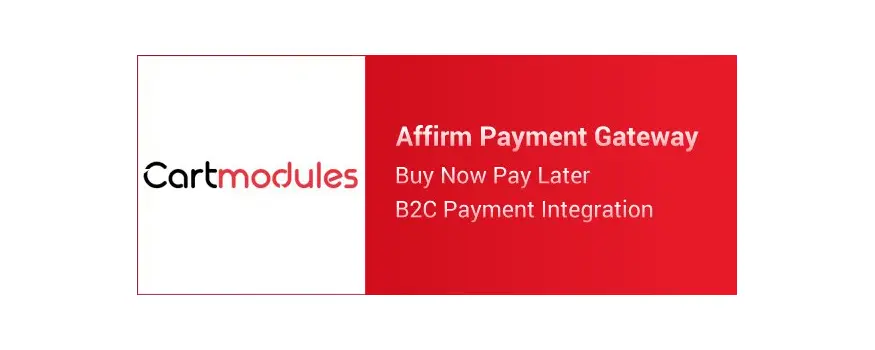 Affirm B2C payment gateway