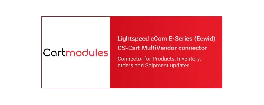 Ecwid (Lightspeed e-series) CS-Cart Shop Connector