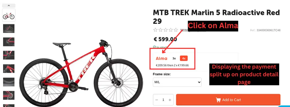 Almapay payment method